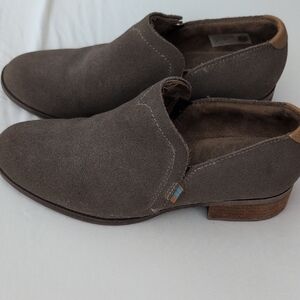 TOMS Women's Brown Slip-On Shoes